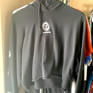 Hollister crop-hoodie